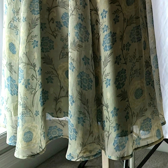 Vintage Eddie Bauer Full Floral Skirt Size 10 - Picture 3 of 9